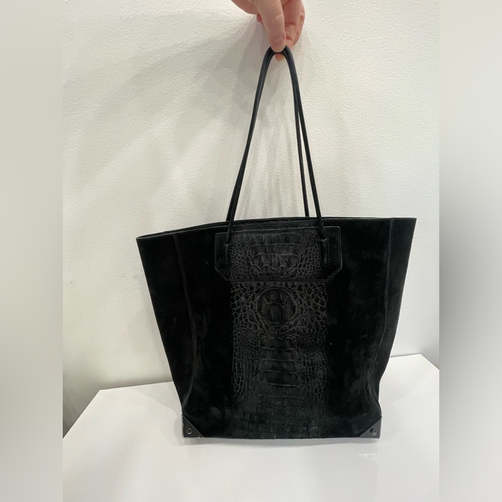 Alexander Wang Prisma tote - black suede